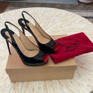 CHRISTIAN LOUBOUTIN Patent Peeptoes!